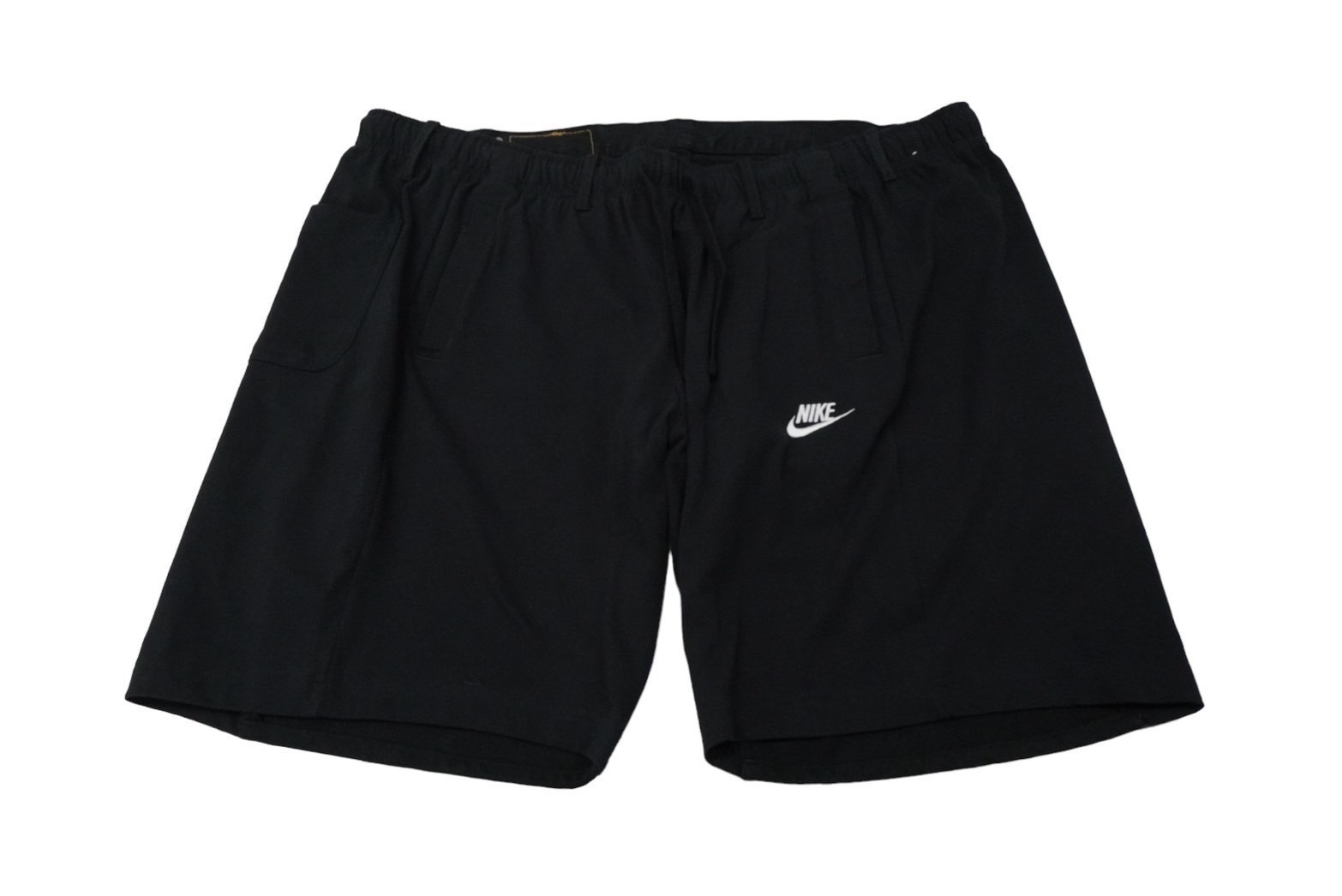 楽天Warashibe_CasanovaBLESS ブレス ショートパンツ リメイク 切り替え OVERJOGGINGSHORTS ブラック サイズS 美品 中古 57486