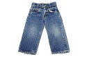 Levi's リーバイス デニムパンツ 302-0117 60s SMALL E ヴィンテージ ブルー コットン デニム キッズ 表記サイズ不明 良品 中古 5...
