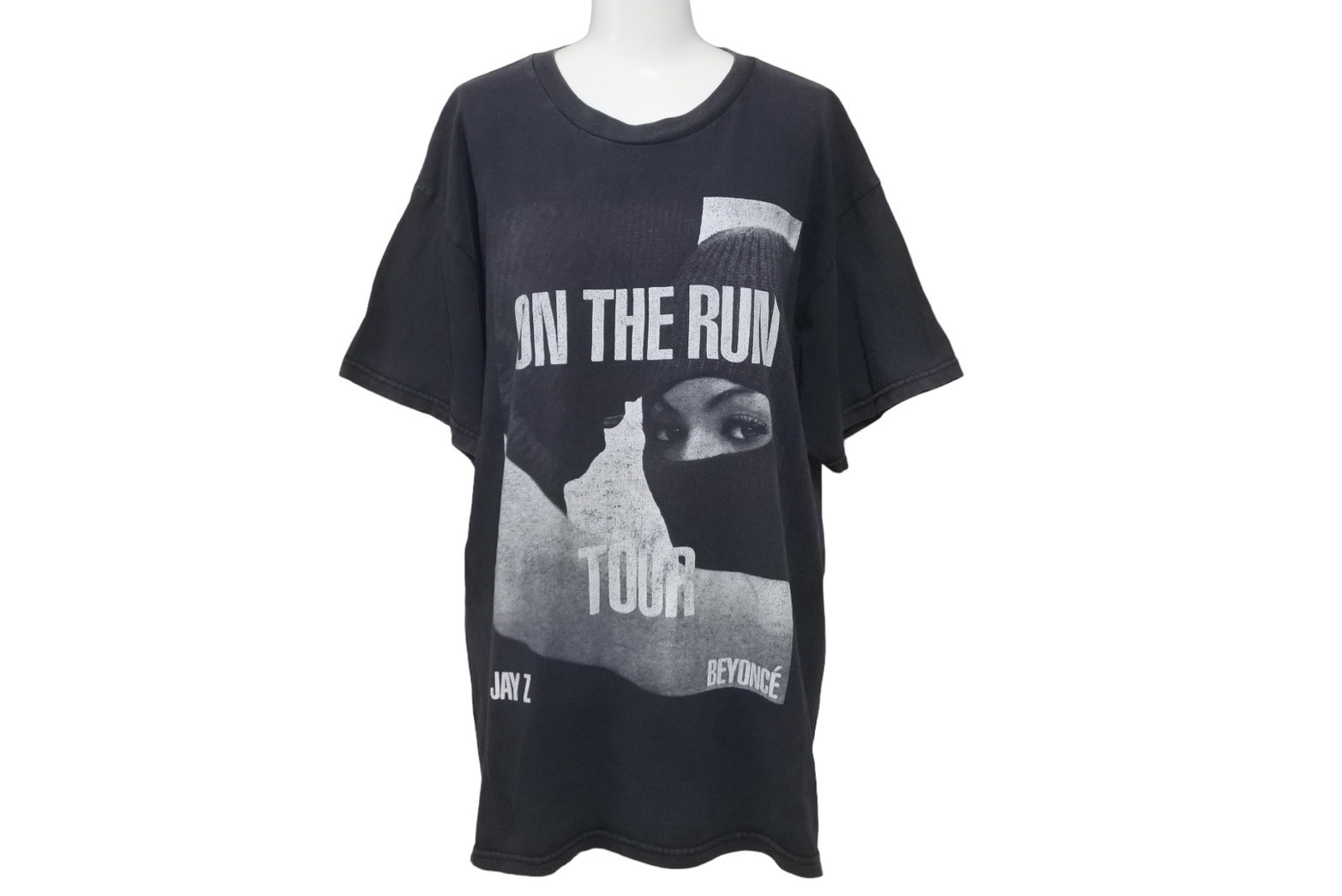 JAYZ BEYONCE ON THE RUN TOUR TEE ジェイZ ビヨンセ raptee ラップT ツアーT VINTAGE ヴィンテージ Tシャツ 良品 中古 58754