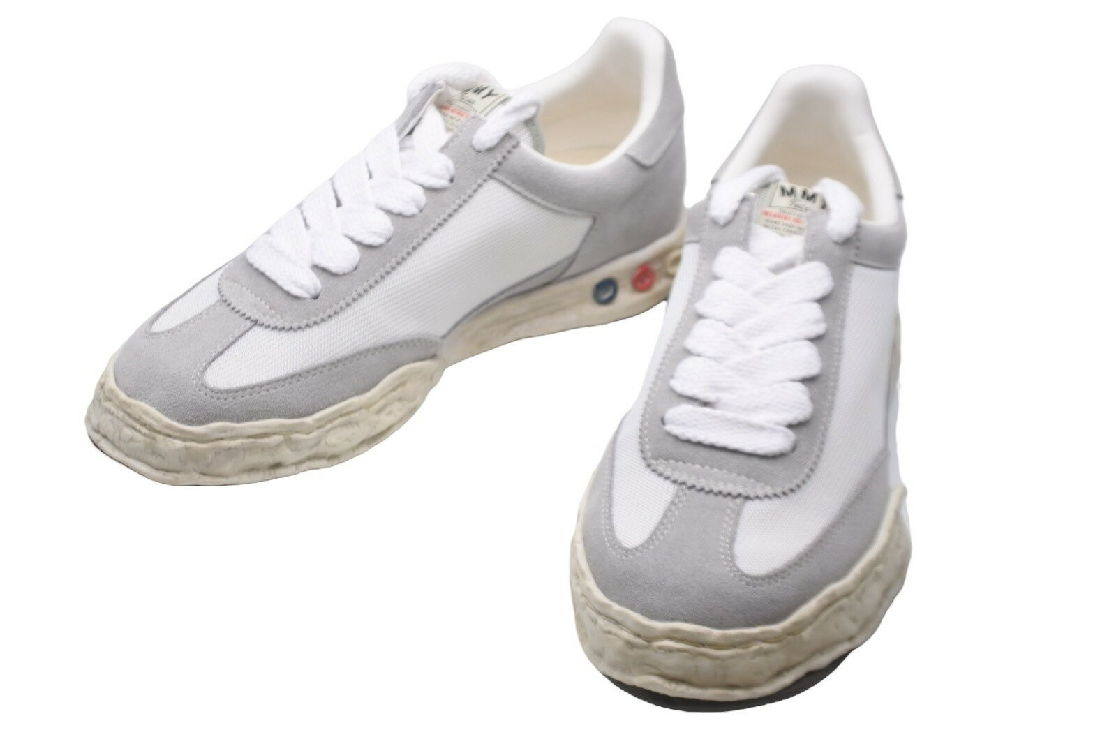 Rakuten - 【セール】新品未使用 Maison MIHARA YASUHIRO メゾンミハラヤスヒロ ハービー スニーカー 24ss 43サイズ A12FW711 中古 59480