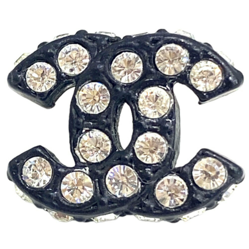CHANEL - シャネル イヤリング 片方 ココマーク ブラック