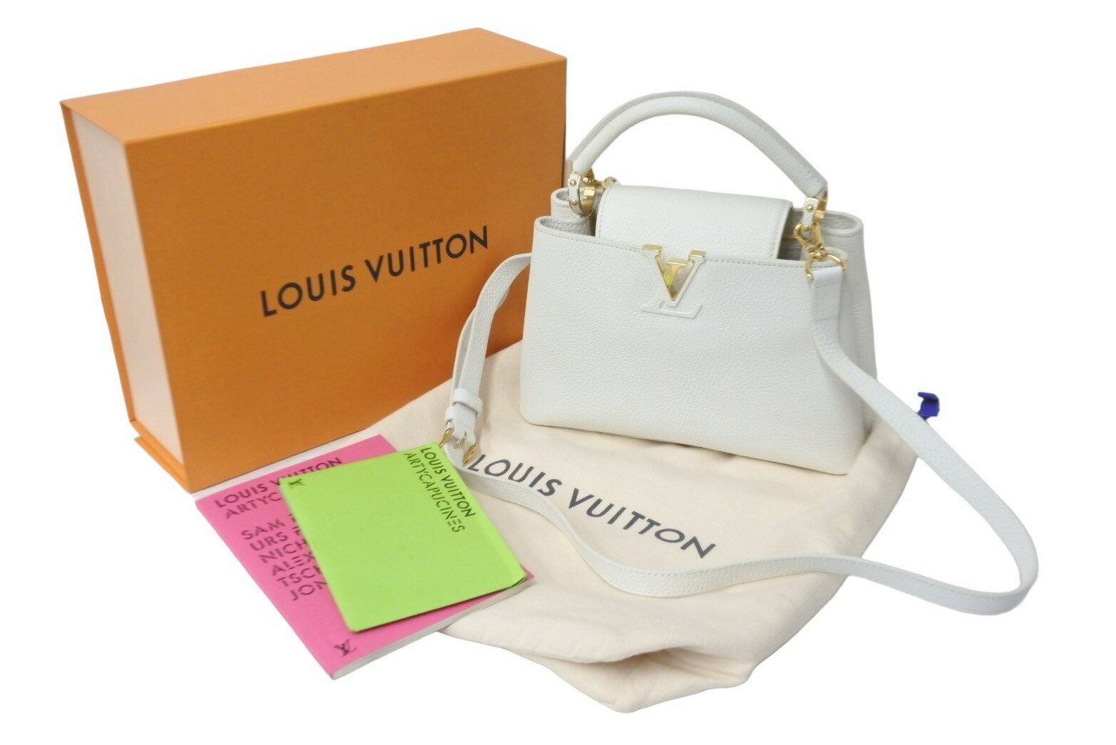 300個限定 LOUIS VUITTON ルイヴィトン ハンドバッグ アーティカプシーヌBB ウルス フィッシャー M53643 トリヨン 美品 中古 59828