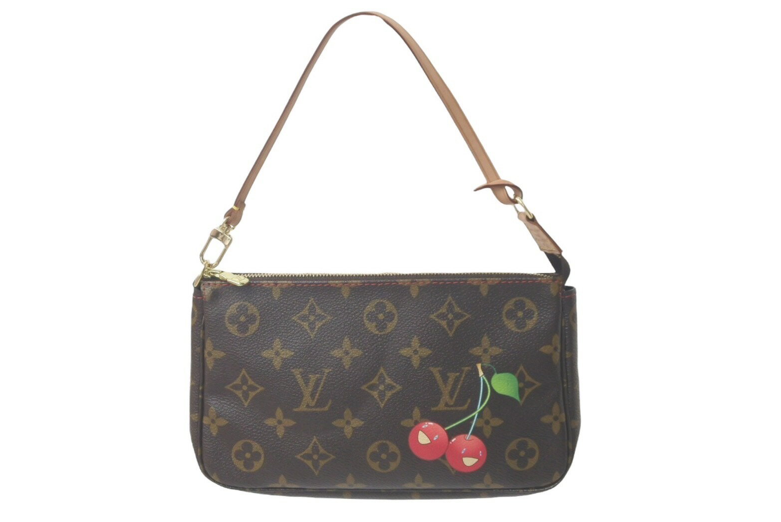 LOUIS VUITTON 륤ȥ ݥå  ֥饦 Υ ꡼ ¼δ M95008   61224