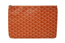 極美品 GOYARD ゴヤール セナMM クラッチバッグ SENAT2MMLTY07CL07P オレ ...