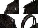 HERMES エルメス BIRKIN バーキン30 ハンドバッグ ニロティカス アリゲーターシャイニー シルバー金具 コカオン ブラウン ◻︎I刻印 62351