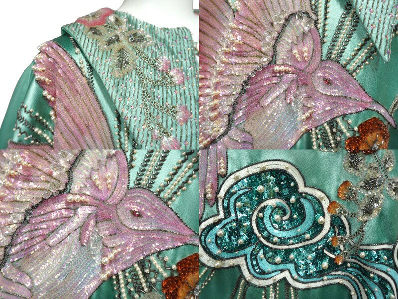 �ڥ������GUCCI ���å� 17AW �ӥ��塼 ��ʪ �ߥ����� �ߥ�ȥ��꡼�� �ɽ� �ѡ��� ���ѥ󥳡��� ���� 488385 ������40 ���� ��� 50009