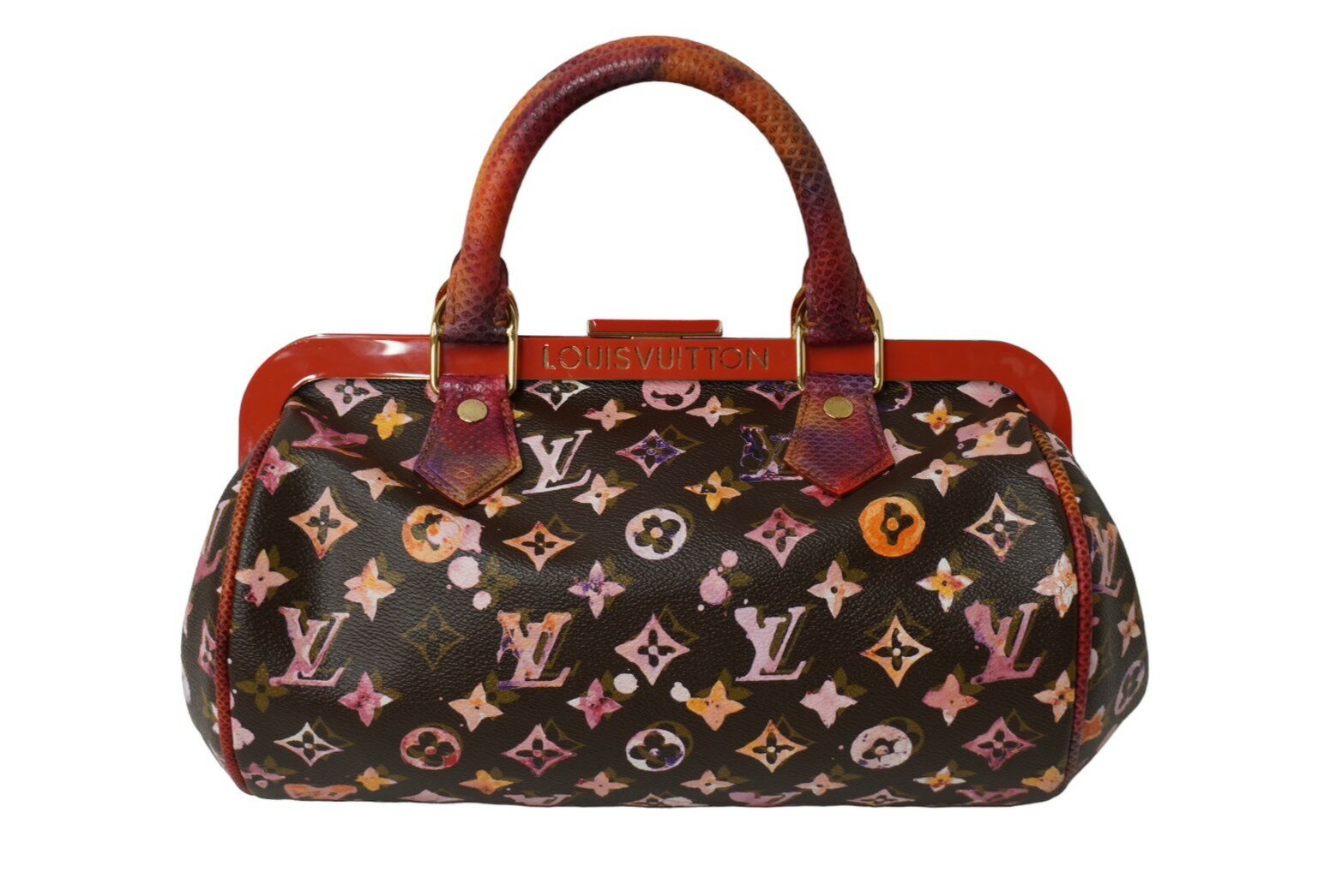  LOUIS VUITTON 륤ȥ Υ०顼 ѥԥ ϥɥХå M95730 ֥饦 å  ...