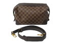 極美品 LOUIS VUITTON ルイヴィトン ヴァスラブ ウォッシュバッグ クラッチバッグ N41538 ダミエキャンバス ブラウン 中古 63731(4)