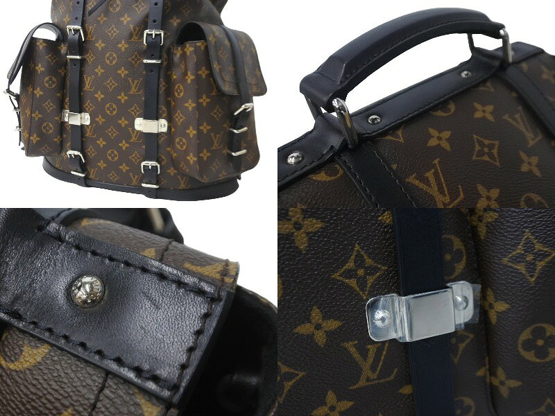 ����Ʊ�� LOUIS VUITTON �륤�����ȥ� ���ꥹ�ȥե���GM ��Υ����ޥ��������å� M92295 �֥饦�� �֥�å� �쥶�� 63887