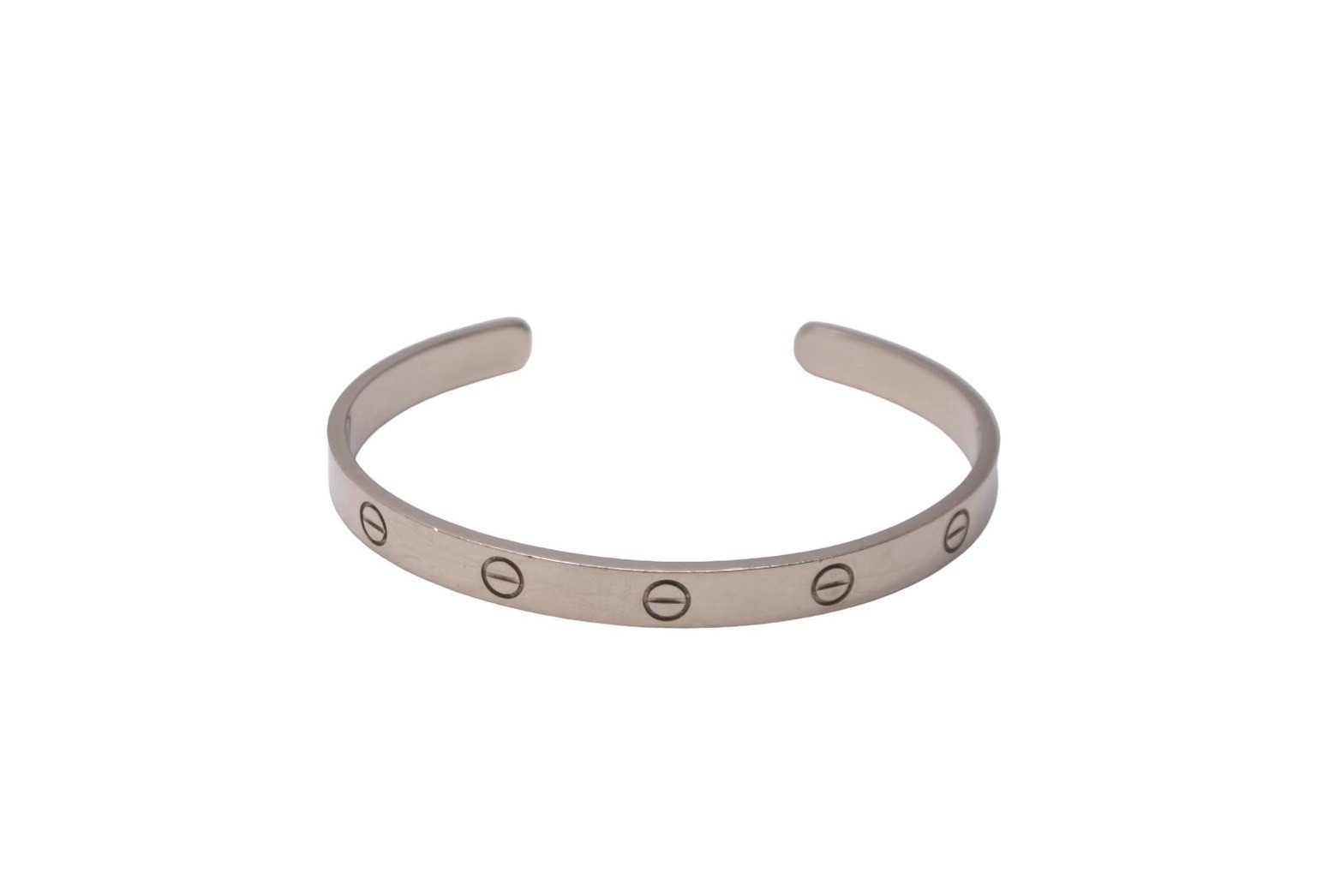 カルティエ Cartier オープンラブブレス K18PG ジュエリー とまり 中古