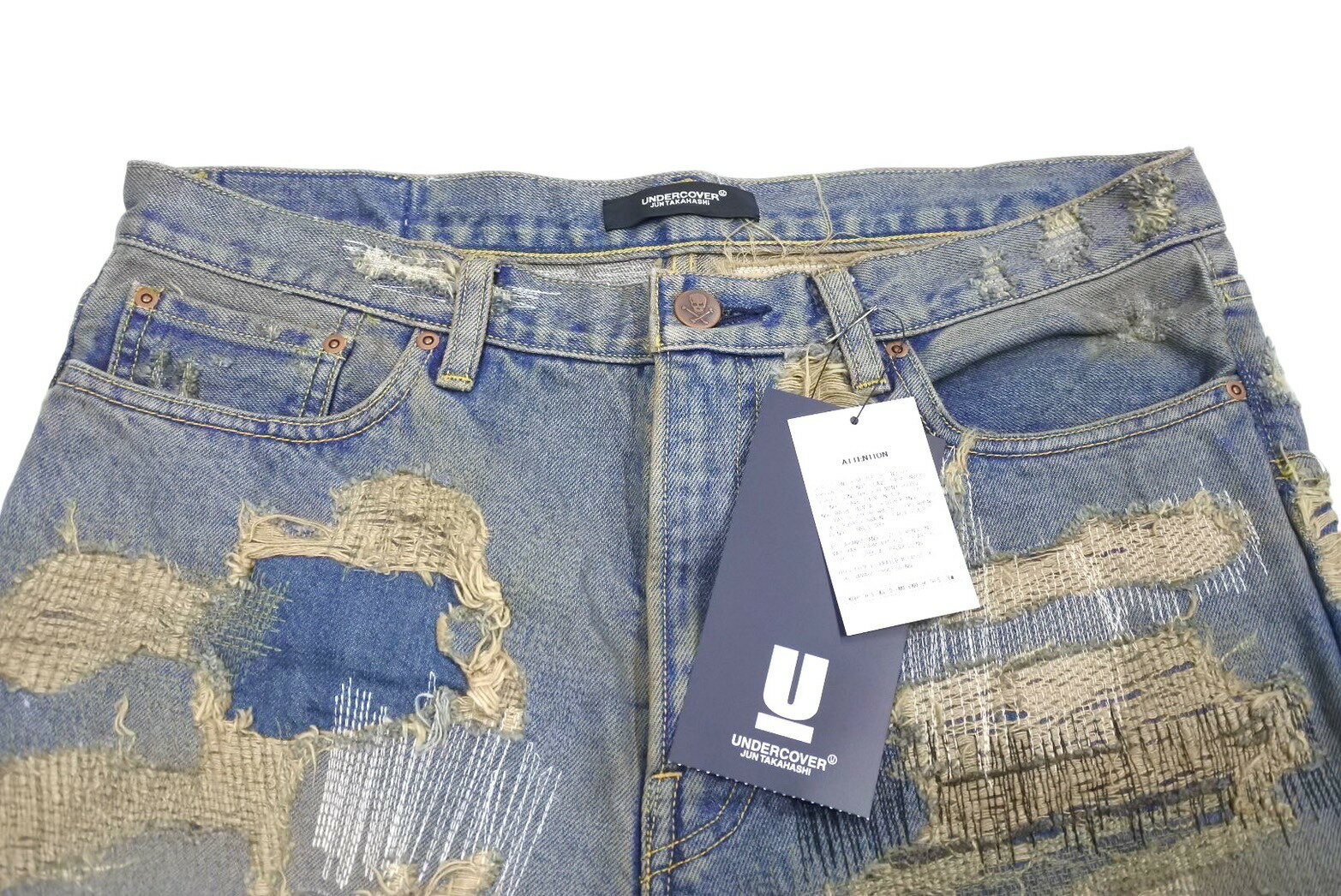 �ڥ�����ۿ���̤���� UNDERCOVER ����������С� 85�ǥ˥� �ѥ�� UC2B9503 ARTS&CRAFTS ������3 ���� ����ץ�å������� ����ǥ��� ��� 65904