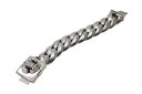 ChromeHearts クロムハーツ 9LINK CLASSIC XL BSフレアXL ボックスID シルバーブレスレット 546.48g シルバー925 美...