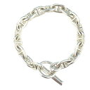 HERMES エルメス ブレスレット シェーヌダンクルGM 17コマ Ag925 89.7g メンズ アクセサリー ブレス 中古 tdc-001452-4c
