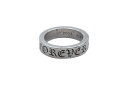 CHROME HEARTS クロムハーツ リング 指輪 6mm SPACER FOREVER スペーサー リング サイズ16.5号 重量10.269g シルバー925 美品 中古 4c067052