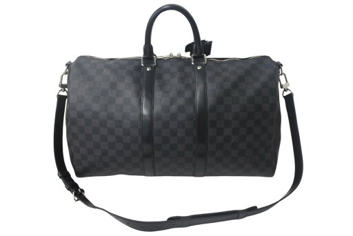 LOUISVUITTON ルイヴィトン キーポルバンドリエール 45 ボストンバッグ N41418 ダミエグラフィット PVC レザー 美品 中古 4c068098 LOUISVUITTON ルイヴィトン キーポルバンドリエール 45 ボストンバッグ N41418 ダミエグラフィット PVC レザー 美品 中古 4c068098