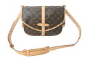 【極美品】ルイヴィトン ショルダーバッグ LOUIS VUITTON ソミュール30 ブラウン モノグラム ロゴ 斜めがけ M42256 ブランド レディース ...
