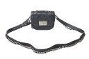 極美品 CHANEL シャネル チェーンアラウンドショルダーバッグ ボーイシャネル 21番台 カーフスキン ブラック シルバー金具 中古 4c069437