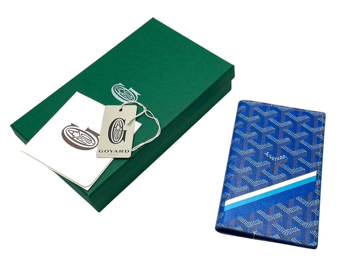 極美品 GOYARD ゴヤール パスケース パスポートケース グルネル PVCコーティングキャンバス ...