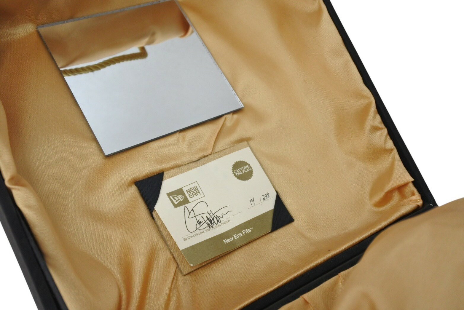 NEW ERA ニューエラ キャップ デニム NBA CHRIS WEBBER LIMITED 刺繍 サイズ7 3/4 62cm 美品 中古 4c070477