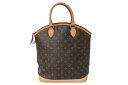 LOUIS VUITTON ルイヴィトン モノグラム ロックイット ハンドバッグ M40102 PVCコーティングキャンバス ヌメ革 美品 中古 4c070917(4)
