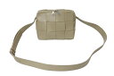 BOTTEGA VENETA ボッテガヴェネタ マキシイントレチャート カセットカメラバッグ 730027VB1K01511 ショルダーバッグ 美品 中古 4c...