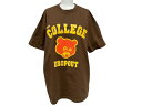 KANYE WEST THE COLLEGE DROP OUT カニエ ウェスト ザ コレッジ ドロップアウト 半袖Tシャツ サイズ L ブラウン 美品 中古 ...