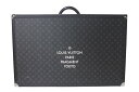 極美品 LOUIS VUITTON × FRAGMENT ルイヴィトン フラグメント トランク アルゼール80 モノグラム エクリプス ブラック PVC レザー...
