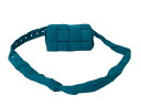 BOTTEGA VENETA ボッテガヴェネタ パデットテック カセット ウエストバッグ ナイロン ブルー 鞄 良品 中古 4c071749