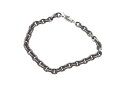 CHROME HEARTS クロムハーツ ペーパーチェーンブレスレット 重量12.9g 腕回り約19cm 1999刻印 シルバー925 ブランド メンズ レディ...