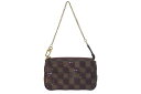 【極美品】LOUIS VUITTON ルイヴィトン モノグラム ミニポシェット アクセソワール ダミエパイエット N63176 スパンコール ブランド レディー...