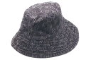 【極美品】LOUIS VUITTON ルイヴィトン シャポー バケットハット N80207 サイズL モノグラム デニム ウォッシュド加工 ブランド レディース...