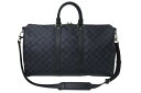 LOUIS VUITTON ルイヴィトン キーポル バンドリエール 45 ボストンバッグ 2WAY ダミエコバルト N41349 トラベルバッグ 旅行バッグ 美...