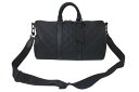 LOUIS VUITTON ルイヴィトン キーポル バンドリエール 35 ボストンバッグ M22765 ブラック トリヨンレザー ブラック金具 レディース バッ...