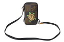 新品未使用品 LOUIS VUITTON ルイヴィトン NIGO コラボ ダブルフォンポーチ ダミエジャイアント N40377 ブラウン 中古 4c075861