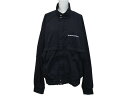 CHROME HEARTS クロムハーツ ナイロンジャケット サイズL 総柄 CHプラス ダガージップ クロスボール ブラック 美品 中古 4c076222