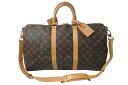 LOUIS VUITTON ルイヴィトン キーポルバンドリエール45 ボストンバッグ M41418 ブラウン ゴールド金具 美品 中古 4c076295