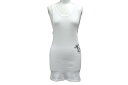 CHROME HEARTS クロムハーツ OLD FOTI SIDE LOGO TANK TOP サイドロゴタンクトップ ヴァーティカルロゴ プリント ホワイト...