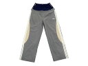BALENCIAGA バレンシアガ 24AW レイヤード カットアップ トラックロングパンツ サイズM グレー ネイビー 808909 美品 中古 4b0003...