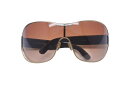 DOLCE&GABBANA ドルチェアンドガッバーナ サングラス 6022-B サイズ176/13 125 ティアドロップ ラインストーン ブラウン 美品 中古 4b000576(4)