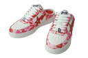 新品未使用 A BATHING APE アベイシングエイプ スニーカー BAPE × KIDSUPER BAPE STA CLOG ベイプ サイズ8 ピンク 中...