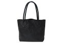 CHROME HEARTS クロムハーツ FS TOTE FSトートバッグ CHクロスレザーパッチ レザー シルバー925 ブラック 美品 中古 4b00078...