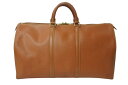 LOUIS VUITTON ルイヴィトン エピ キーポル50 ボストンバッグ ハンドバッグ M42968 エピレザー ブラウン ゴールド金具 美品 中古 4b0...