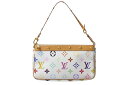 極美品 LOUIS VUITTON ルイヴィトン ポシェット アクセソワール アクセサリーポーチ M92649 モノグラム マルチカラー 村上隆 中古 4b00...