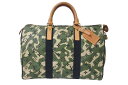 LOUISVUITTON ルイヴィトン モノグラム フラージュ スピーディ35 ボストンバッグ ハンドバッグ M95773 迷彩 村上隆 美品 中古 4b000...