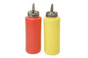 CHROME HEARTS KETCHUP AND MUSTARD SET クロムハーツ マスタード ケチャップ ボトル シルバー925 美品 中古 4b001...