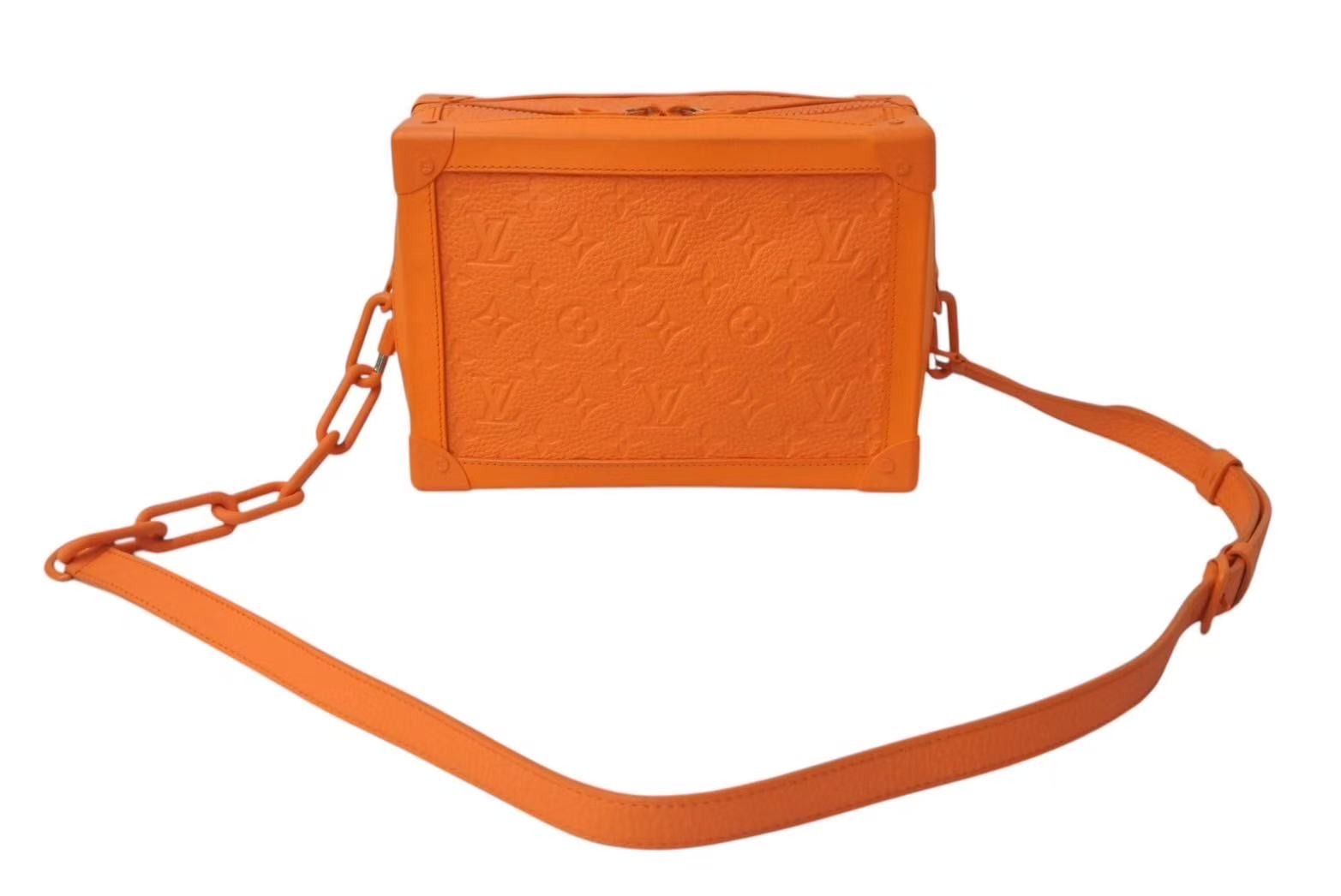 乐天商城 - 極美品 LOUIS VUITTON ルイヴィトン Virgil Abloh 19AW M55297 ソフトトランク MCA限定 ショルダーバッグ 中古 4b001577