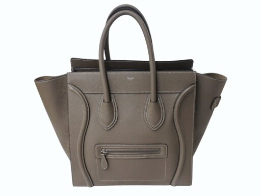 極美品 CELINE セリーヌ ハンドバッグ ラゲージ ファントム S-AI-4159 ベージュ レザー イタリア製 シルバー金具 中古 4b001727 極美品 CELINE セリーヌ ハンドバッグ ラゲージ ファントム S-AI-4159 ベージュ レザー イタリア製 シルバー金具 中古 4b001727