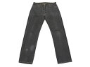 新品未使用 CHROME HEARTS クロムハーツ デニムパンツ ジーンズ サイズ33 Levi's リーバイス 501 クロスボール グレー 中古 4b00...