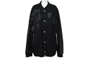 極美品 CHROME HEARTS クロムハーツ Letterman レターマン スタジャン サイズXL セメタリークロスパッチ 15パッチ BSフレア 中古 ...