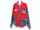 TROOP トゥループ スタジャン VINTAGE ヴィンテージ ワッペン LL COOL J 激レア レッド サイズL 美品 中古 4b004575